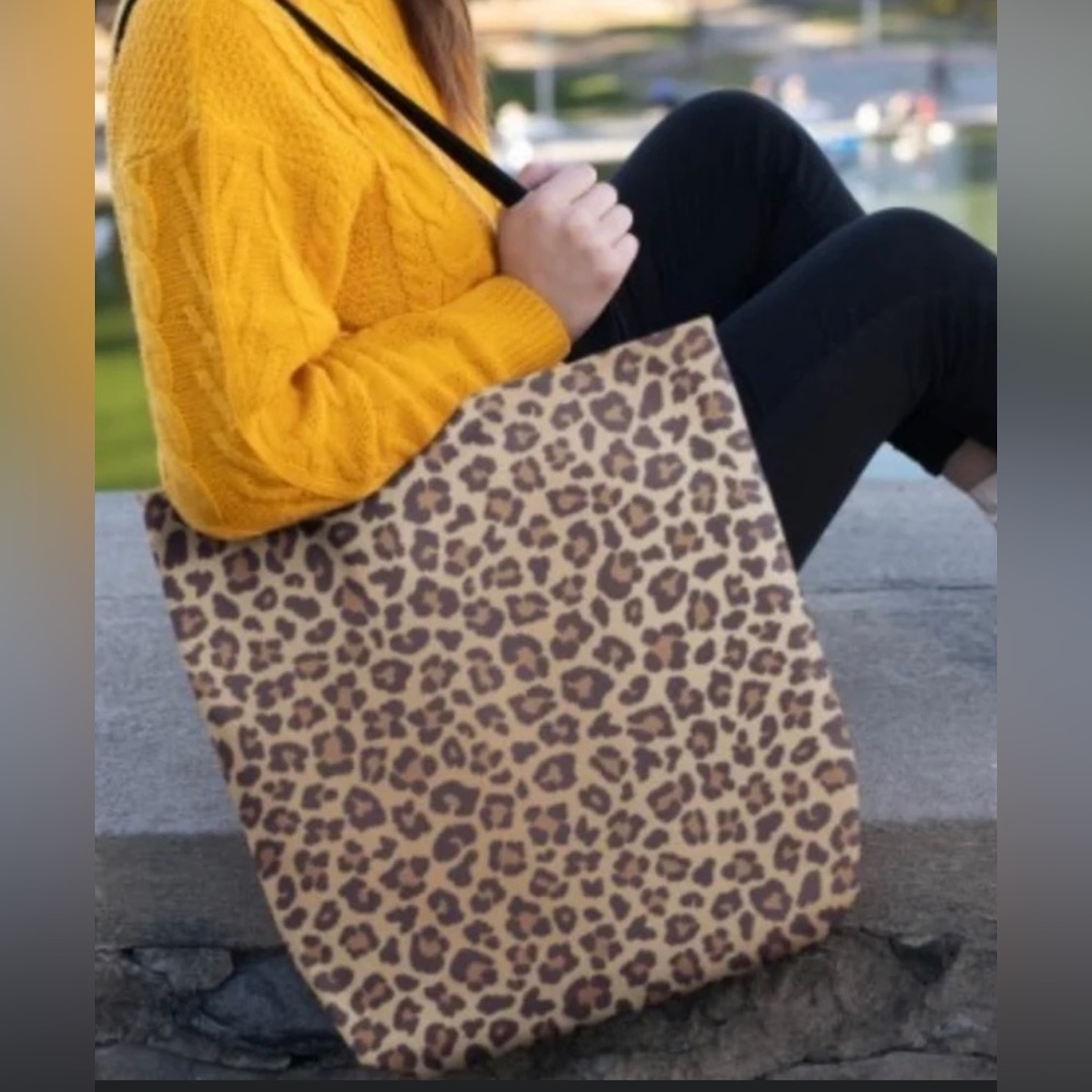 Reusable ♻️ every day 🐆canvas bag!!